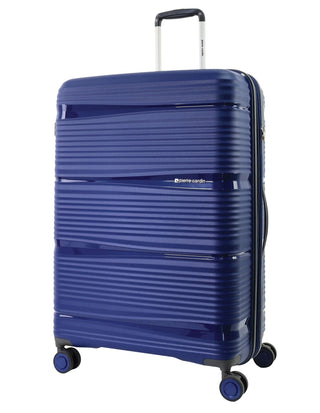 Hard Shell Luggage Navy / Check-In (Large) / Hard Luggage PC 4014L NAVY Pierre Cardin 73cm LARGE Hard Shell Suitcase in Navy