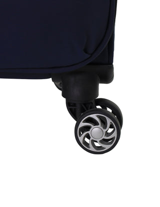 Soft Shell Luggage Navy / Check-In (Large) / Soft Luggage PC 4030L NAVY Pierre Cardin 79cm Soft Water-Repellant LARGE Suitcase Spinner in Navy