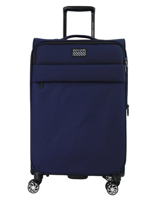 Soft Shell Luggage Navy / Check-In (Large) / Soft Luggage PC 4030L NAVY Pierre Cardin 79cm Soft Water-Repellant LARGE Suitcase Spinner in Navy