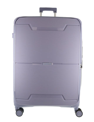 Hard Shell Luggage Blue / Check-In (Large) / Hard Luggage PC 3939L BLUE Pierre Cardin 80cm LARGE Front Opening Hard Shell Suitcase in Blue