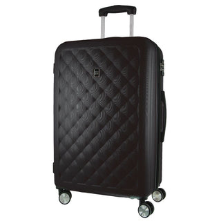 Hard Shell Luggage Black / Check-In (Large) / Hard Luggage PC 3762L BLK Pierre Cardin 80cm LARGE Hard Shell Case in Black