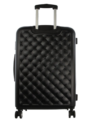 Hard Shell Luggage Black / Check-In (Large) / Hard Luggage PC 3762L BLK Pierre Cardin 80cm LARGE Hard Shell Case in Black