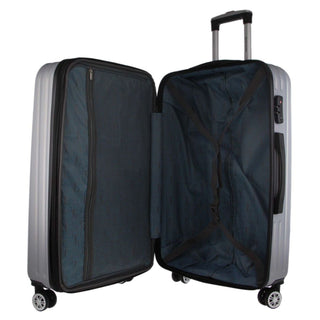 Hard Shell Luggage Silver / Check-In (Large) / Hard Luggage PC 3249L SLVR Pierre Cardin 80cm LARGE Hard Shell Case in Silver