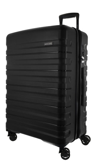 Hard Shell Luggage Black / Check-In (Large) / Hard Luggage PC 3941L BLK Pierre Cardin 80cm LARGE Hard Shell Suitcase in Black