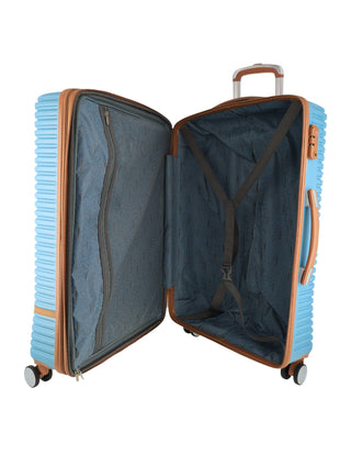 Hard Shell Luggage Blue / Check-In (Large) / Hard Luggage PC 3937L BLUE Pierre Cardin 80cm LARGE Hard Shell Suitcase in Blue