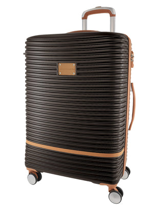 Hard Shell Luggage Chocolate / Check-In (Large) / Polycarbonate (PC) PC 3937L CHOCO Pierre Cardin 80cm LARGE Hard Shell Suitcase in Chocolate