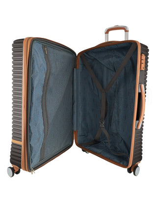 Hard Shell Luggage Chocolate / Check-In (Large) / Polycarbonate (PC) PC 3937L CHOCO Pierre Cardin 80cm LARGE Hard Shell Suitcase in Chocolate