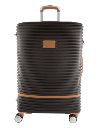 Hard Shell Luggage Chocolate / Check-In (Large) / Polycarbonate (PC) PC 3937L CHOCO Pierre Cardin 80cm LARGE Hard Shell Suitcase in Chocolate