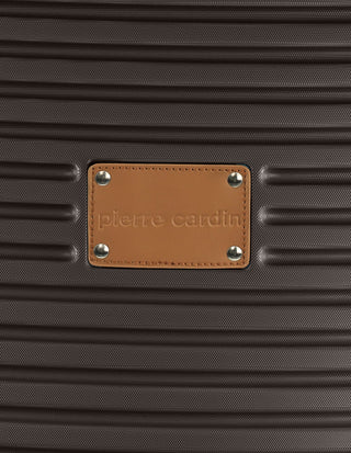 Hard Shell Luggage Chocolate / Check-In (Large) / Polycarbonate (PC) PC 3937L CHOCO Pierre Cardin 80cm LARGE Hard Shell Suitcase in Chocolate