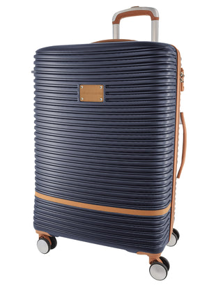 Hard Shell Luggage Navy / Check-In (Large) / Polycarbonate (PC) PC 3937L NAVY Pierre Cardin 80cm LARGE Hard Shell Suitcase in Navy