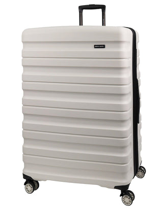 Hard Shell Luggage Snow / Check-In (Large) / Hard Luggage PC 3941L SNOW Pierre Cardin 80cm LARGE Hard Shell Suitcase in Snow