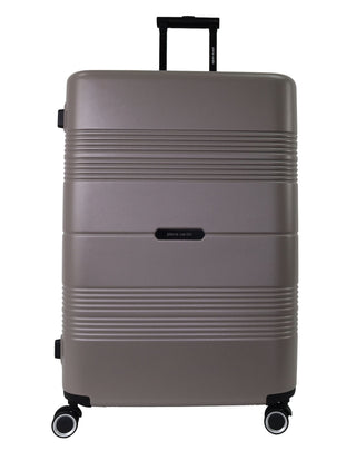 Hard Shell Luggage Taupe / Check-In (Large) / Hard Luggage PC 4031L TAU Pierre Cardin 80cm LARGE Travel Hard Shell Suitcase in Taupe