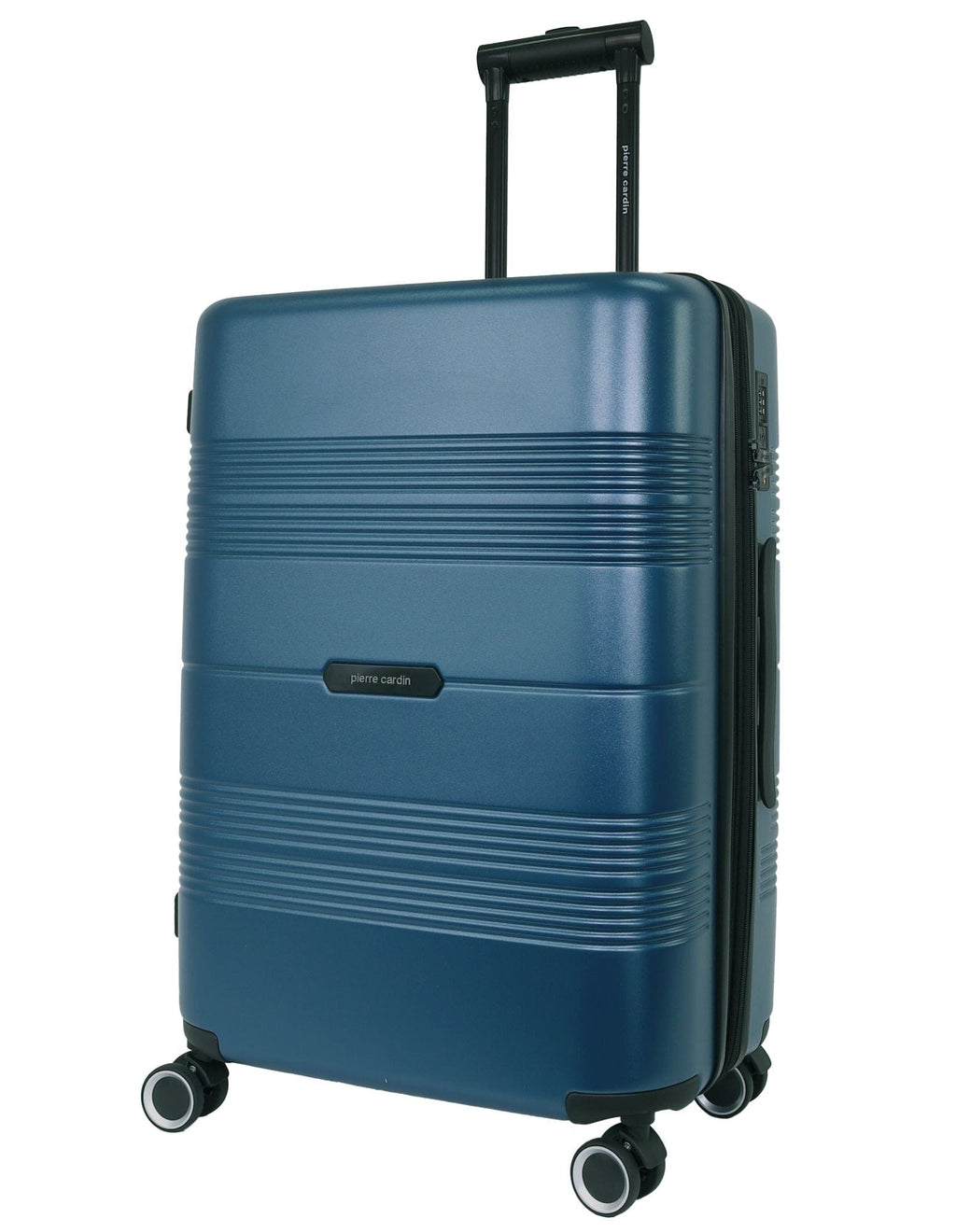 Pierre Cardin 80cm LARGE Travel Hard Shell Suitcase in Teal – Orquestra