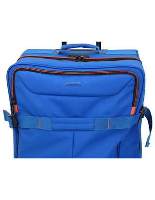 Trolley Case Blue / Nylon PC 3944 BLUE Pierre Cardin 82cm LARGE Water-Repellent Trolley Case in Blue