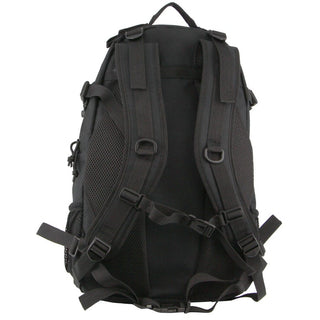 Backpack Black / Polyester PC 3858 BLK Pierre Cardin  Adventure Travel & Casual Backpack in Black