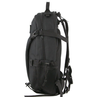 Backpack Black / Polyester PC 3859 BLK Pierre Cardin  Adventure Travel & Casual Backpack in Black