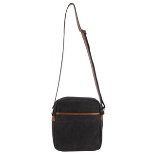 Crossbody bag Black / Canvas PC 2580 BLK Pierre Cardin Canvas Cross Body Bag in Black