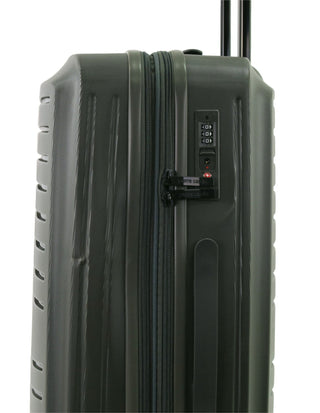 Hard Shell Luggage Olive / Check-In (Large) / Hard Luggage PC 4032L OLIVE Pierre Cardin Classic 80cm LARGE Hard Shell Suitcase in Olive