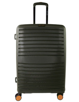 Hard Shell Luggage Olive / Check-In (Large) / Hard Luggage PC 4032L OLIVE Pierre Cardin Classic 80cm LARGE Hard Shell Suitcase in Olive