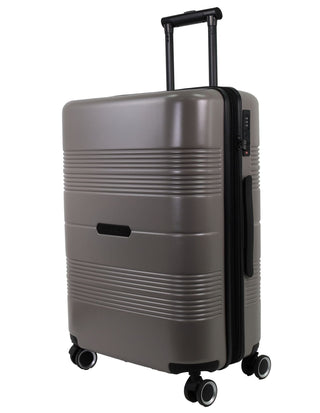 Hard Shell Luggage Taupe / Check-In (Large) / Hard Luggage PC 4031L TAU Pierre Cardin cm LARGE Travel Hard Shell Suitcase in Taupe
