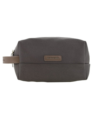 Toiletry Bag Charcoal / Coated canvas (PU finish) PC 4155 CHARC Pierre Cardin Coated Canvas Travel Toiletry Bag in Charcoal