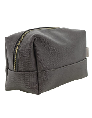 Toiletry Bag Charcoal / Coated canvas (PU finish) PC 4155 CHARC Pierre Cardin Coated Canvas Travel Toiletry Bag in Charcoal