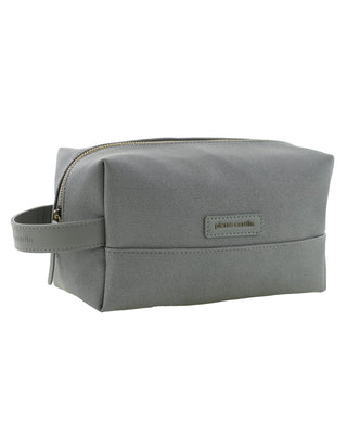 Toiletry Bag Grey / Coated canvas (PU finish) PC 4155 GREY Pierre Cardin Coated Canvas Travel Toiletry Bag in Grey