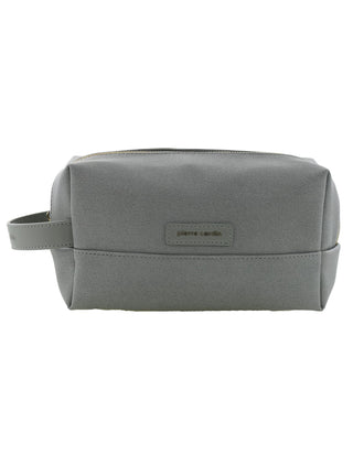 Toiletry Bag Grey / Coated canvas (PU finish) PC 4155 GREY Pierre Cardin Coated Canvas Travel Toiletry Bag in Grey