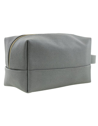 Toiletry Bag Grey / Coated canvas (PU finish) PC 4155 GREY Pierre Cardin Coated Canvas Travel Toiletry Bag in Grey