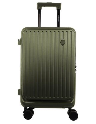 Hard Shell Luggage Khaki / Carry-On (Small) / Polypropylene PC 4169C KHAKI Pierre Cardin Escapade 55cm CABIN Hard Shell Case in Khaki