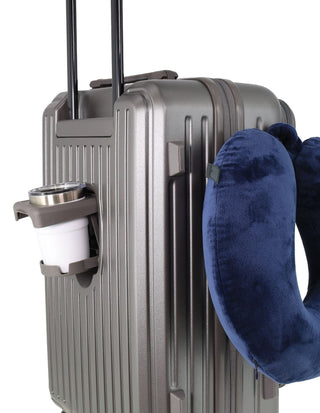 Hard Shell Luggage Pewter / Carry-On (Small) / Polypropylene PC 4169C PUTR Pierre Cardin Escapade 55cm CABIN Hard Shell Case in Pewter
