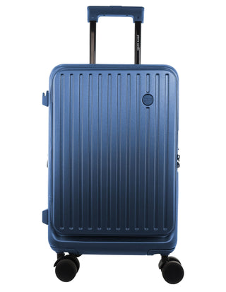 Hard Shell Luggage Steel / Carry-On (Small) / Polypropylene PC 4169C STEEL Pierre Cardin Escapade 55cm CABIN Hard Shell Case in Steel