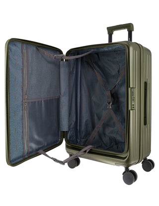 Hard Shell Luggage Khaki / Check-In (Medium) / Polypropylene PC 4169M KHAKI Pierre Cardin Escapade 67cm MEDIUM Hard Shell Case in Khaki