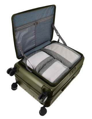 Hard Shell Luggage Khaki / Check-In (Medium) / Polypropylene PC 4169M KHAKI Pierre Cardin Escapade 67cm MEDIUM Hard Shell Case in Khaki