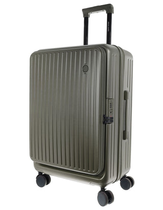 Hard Shell Luggage Khaki / Check-In (Medium) / Polypropylene PC 4169M KHAKI Pierre Cardin Escapade 67cm MEDIUM Hard Shell Case in Khaki