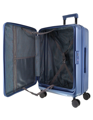 Hard Shell Luggage Steel / Check-In (Medium) / Polypropylene PC 4169M STEEL Pierre Cardin Escapade 67cm MEDIUM Hard Shell Case in Steel