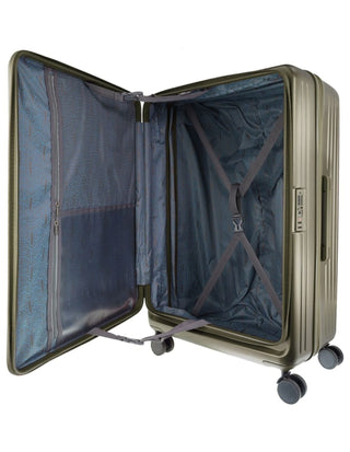 Hard Shell Luggage Khaki / Check-In (Large) / Polypropylene PC 4169L KHAKI Pierre Cardin Escapade 81cm LARGE Hard Shell Case in Khaki