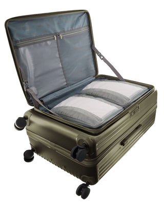 Hard Shell Luggage Khaki / Check-In (Large) / Polypropylene PC 4169L KHAKI Pierre Cardin Escapade 81cm LARGE Hard Shell Case in Khaki