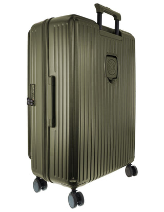 Hard Shell Luggage Khaki / Check-In (Large) / Polypropylene PC 4169L KHAKI Pierre Cardin Escapade 81cm LARGE Hard Shell Case in Khaki