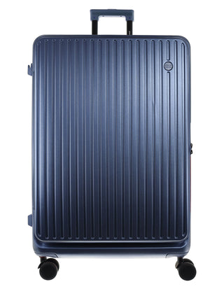 Hard Shell Luggage Steel / Check-In (Large) / Polypropylene PC 4169L STEEL Pierre Cardin Escapade 81cm LARGE Hard Shell Case in Steel
