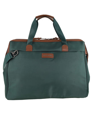 Overnight Bag Olive / Nylon/Vegan Leather PC 4108 OLIVE Pierre Cardin Euro Overnighter Carry On in Olive