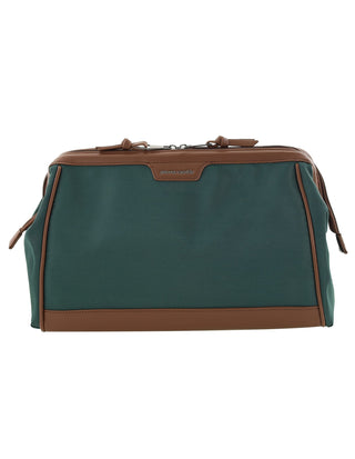 Toiletry Bag Olive / Nylon/Vegan Leather PC 4128 OLIVE Pierre Cardin Euro Toiletry Bag in Olive