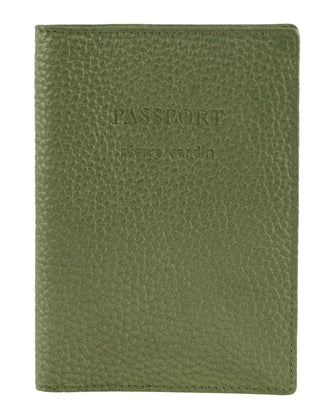 Wallets Basil / Leather PC 3909 BASIL Pierre Cardin Geniune Leather Passport Wallet Cover in Basil