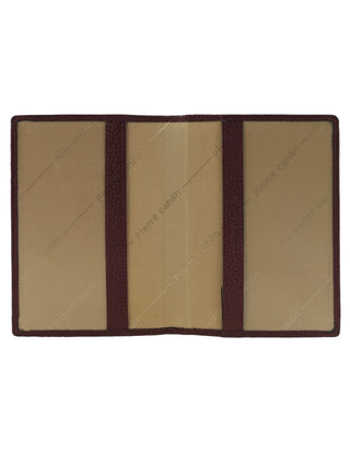 Wallets Burgundy / Leather PC 3909 BURG Pierre Cardin Geniune Leather Passport Wallet Cover in Burgundy
