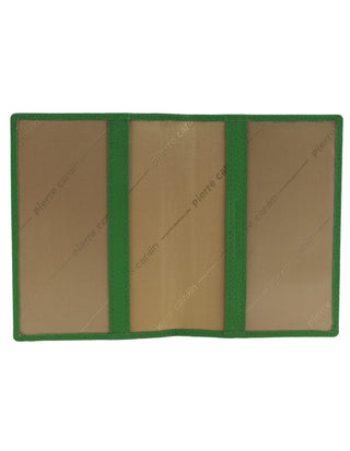 Passport Wallet Jade / Leather PC 3909 JADE Pierre Cardin Geniune Leather Passport Wallet Cover in Jade