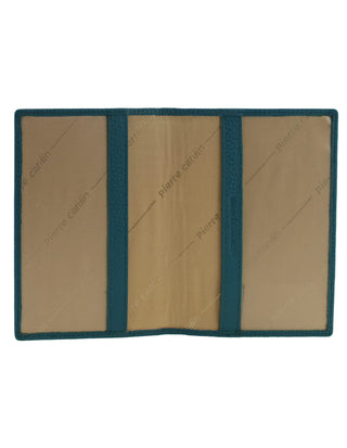 Passport Wallet Turquoise / Leather PC 3909 TURQ Pierre Cardin Geniune Leather Passport Wallet Cover in Turquoise