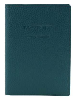 Passport Wallet Turquoise / Leather PC 3909 TURQ Pierre Cardin Geniune Leather Passport Wallet Cover in Turquoise