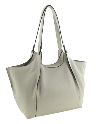 Shoulder/Tote Bag Bone / Leather PC 4138 BONE Pierre Cardin Genuine Italian Leather Shoulder Bag in Bone