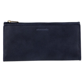 Leather Wallet Navy / Leather PC 9130 NAVY Pierre Cardin Genuine Ladies Leather Bi-Fold Wallet in Navy