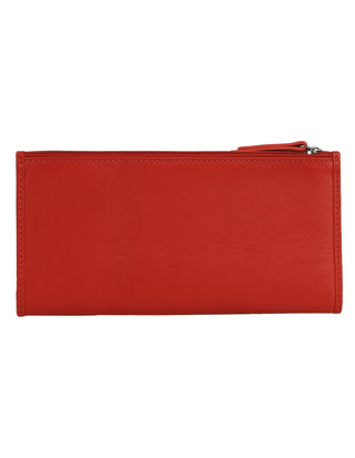 Ladies Wallet Orange / Leather PC 9130 ORA Pierre Cardin Genuine Ladies Leather Bi-Fold Wallet in Orange
